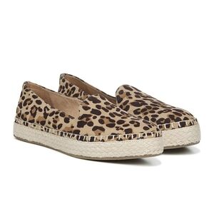 Sz 8.5M NWT Dr. Scholl's "Find Me" Leopard Print Espadrilles